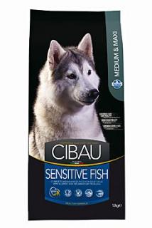 CIBAU Dog Adult Sensitive Fish Medium  Maxi 12KG+DOPRAVA ZDARMA+1x masíčka Perrito! (+ 2% SLEVA PO REGISTRACI / PŘIHLÁŠENÍ!)