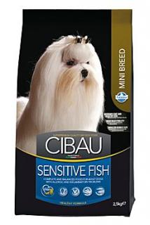 CIBAU Dog Adult Sensitive FishRice Mini 2,5KG (+ 2% SLEVA PO REGISTRACI / PŘIHLÁŠENÍ!)