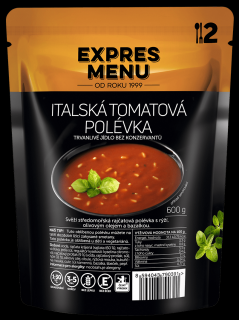 Expres Menu - italská tomatová polévka 600g (2 porce) (SLEVA PO REGISTRACI / PŘIHLÁŠENÍ :))