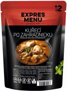 Expres Menu - kuřecí po zahradnicku 600g (2 porce) (SLEVA PO REGISTRACI / PŘIHLÁŠENÍ :))