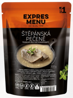 Expres Menu - štěpánská pečeně 300g (1 porce) (SLEVA PO REGISTRACI / PŘIHLÁŠENÍ :))