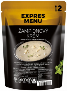 Expres Menu - žampionový krém 600g (2 porce) (SLEVA PO REGISTRACI / PŘIHLÁŠENÍ :))