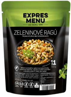 Expres Menu - zeleninové ragú 300g (1 porce) (SLEVA PO REGISTRACI / PŘIHLÁŠENÍ :))