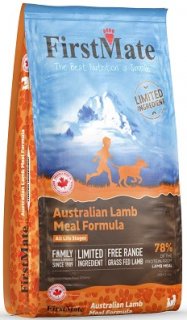 FirstMate Australian Lamb 11,4kg +200 kč bonus + DOPRAVA ZDARMA+1x masíčka Perrito! (AKČNÍ BONUS 200 KČ + SLEVA PO REGISTRACI/PŘIHLÁŠENÍ! ;))