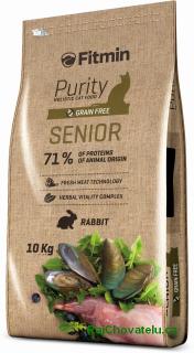 Fitmin Cat Purity Senior 10kg SLEVA MIN.TRV. 4/24+myška+1x masíčka Perrito+DOPRAVA ZDARMA! (+ SLEVA PO REGISTRACI/PŘIHLÁŠENÍ)