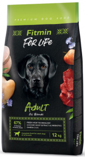 Fitmin dog For Life Adult 2x12kg+1x masíčka Perrito+DOPRAVA ZDARMA (+ SLEVA PO REGISTRACI / PŘIHLÁŠENÍ ;))