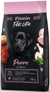 Fitmin dog For Life Puppy 2x12kg+1x masíčka Perrito+DOPRAVA ZDARMA (+ SLEVA PO REGISTRACI / PŘIHLÁŠENÍ ;))