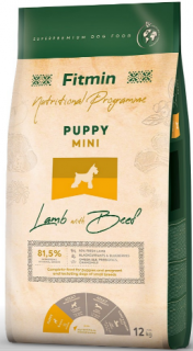 Fitmin Dog Lamb with Beef Mini Puppy 12kg+DOPRAVA ZDARMA+1x masíčka Perrito! (AKČNÍ BONUS 150KČ + SLEVA PO REGISTRACI / PŘIHLÁŠENÍ ;))