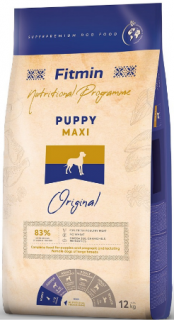 Fitmin dog Maxi Puppy 12 kg+DOPRAVA ZDARMA+1x masíčka Perrito! (+ SLEVA PO REGISTRACI / PŘIHLÁŠENÍ ;))