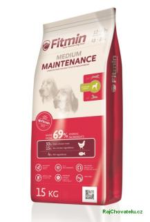Fitmin dog Medium Maintenance 15kg+DOPRAVA ZDARMA+1x masíčka Perrito! (+ SLEVA PO REGISTRACI / PŘIHLÁŠENÍ ;))
