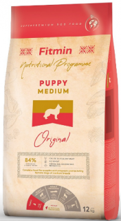 Fitmin dog medium puppy 12 kg+DOPRAVA ZDARMA+1x masíčka Perrito! (+ SLEVA PO REGISTRACI / PŘIHLÁŠENÍ ;))