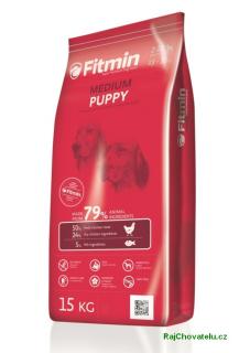 Fitmin dog medium puppy 15 kg+DOPRAVA ZDARMA+1x masíčka Perrito! (+ SLEVA PO REGISTRACI / PŘIHLÁŠENÍ ;))