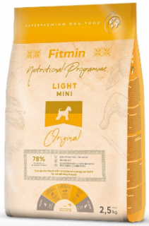 Fitmin dog mini light 2,5 kg (+ SLEVA PO REGISTRACI / PŘIHLÁŠENÍ ;))