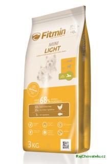 Fitmin dog mini light 3 kg (+ SLEVA PO REGISTRACI / PŘIHLÁŠENÍ ;))