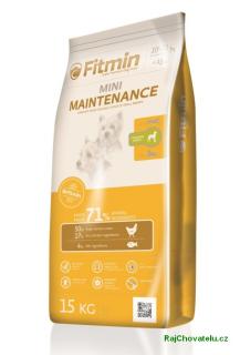 Fitmin dog mini maintenance 1.5 kg (+ SLEVA PO REGISTRACI / PŘIHLÁŠENÍ ;))
