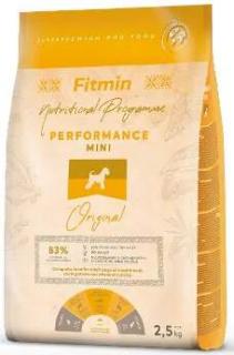 Fitmin dog mini performance 2,5 kg (+ SLEVA PO REGISTRACI / PŘIHLÁŠENÍ ;))