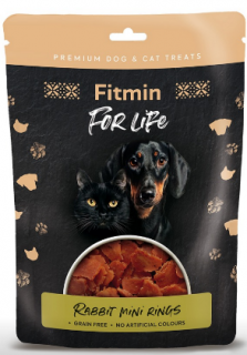 Fitmin FL dogcat rabbit mini rings 70g (+ SLEVA PO REGISTRACI/PŘIHLÁŠENÍ! ;))