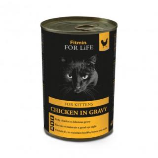 Fitmin For Life Kuřecí konzerva pro koťata 415 g (+ SLEVA PO REGISTRACI/PŘIHLÁŠENÍ! ;))