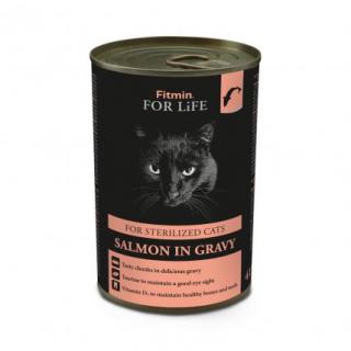 Fitmin For Life Lososová konzerva pro kastrované kočky 415 g (+ SLEVA PO REGISTRACI/PŘIHLÁŠENÍ! ;))