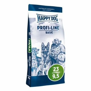 HAPPY DOG PROFI-LINE 23/9,5 Basic 2x20kg+DOPRAVA ZDARMA+1x masíčka Perrito 50g! (+ SLEVA PO REGISTRACI/PŘIHLÁŠENÍ SE SČÍTÁ! ;))
