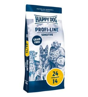 HAPPY DOG PROFI-LINE 24-14 SENSITIVE Grain Free 20kg+SLEVA+DOPRAVA ZDARMA+masíčka Perrito 50g! (+ SLEVA PO REGISTRACI/PŘIHLÁŠENÍ! ;))