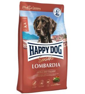 Happy Dog Supreme Sensible Lombardia 11kg+DOPRAVA ZDARMA+1x masíčka Perrito (+ SLEVA PO REGISTRACI/PŘIHLÁŠENÍ! ;))