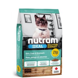 I19 Nutram Ideal Sensitive Cat 2x5,4kg+myška +DOPRAVA ZDARMA (+ SLEVA PO REGISTRACI / PŘIHLÁŠENÍ!)
