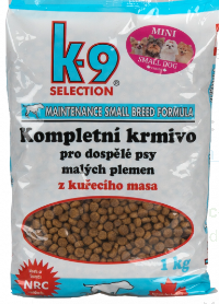 K-9 Selection Maintenance Small Breed 1kg (+  SLEVA po registraci/přihlášení)