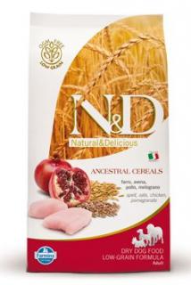 N&D LG DOG Adult Mini Chicken & Pomegranate 800g