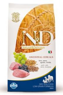 N&D LG DOG Adult Mini Lamb & Blueberry 800g