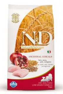 N&D LG DOG Puppy M/L Chicken & Pomegranate 2,5kg