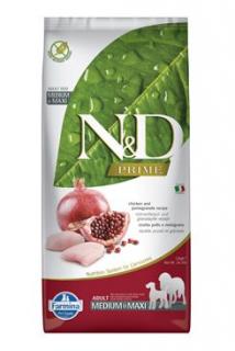 N&D PRIME DOG Adult M/L Chicken & Pomegranate 12kg