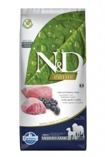 N&D PRIME DOG Adult M/L Lamb & Blueberry 3x12kg