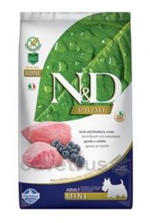 N&D PRIME DOG Adult Mini Lamb & Blueberry 2,5kg