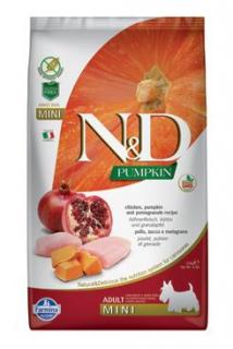 N&D Pumpkin DOG Adult Mini Chicken&Pomegranate 3x7kg