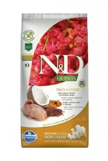 N&D Quinoa DOG Skin & Coat Quail & Coconut 2x7kg