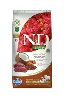 N&D Quinoa DOG Skin & Coat Venison & Coconut 2x7kg