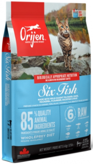 ORIJEN 6 Fish Cat 1,8kg+myška  (+ SLEVA PO REGISTRACI/PŘIHLÁŠENÍ)