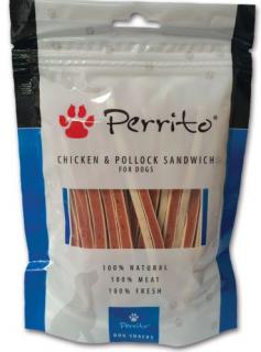 Perrito Chicken & Pollock Sandwich 100g