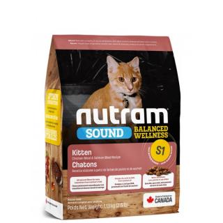 S1 Nutram Sound Kitten 1,13kg (+ SLEVA PO REGISTRACI / PŘIHLÁŠENÍ!)