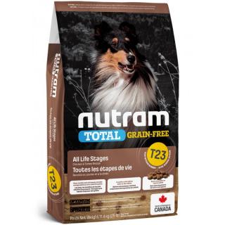 T23 Nutram Total Grain Free Turkey, Chicken, Duck Dog 11,4kg+DOPRAVA ZDARMA+masíčka Perrito 50g! (AKČNÍ BONUS 100KČ + SLEVA PO REGISTRACI / PŘIHLÁŠENÍ!)