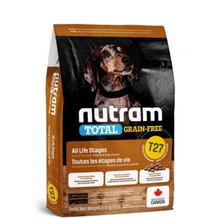 T27 Nutram Total Grain Free Small Breed Turkey, Chicken, Duck Dog 2x5,4kg+DOPRAVA ZDARMA+masíčka Perrito 50g! (+ SLEVA PO REGISTRACI / PŘIHLÁŠENÍ!)