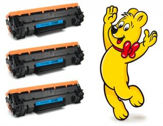 3x HP CF244A - 44A - kompatibilní toner - včetně čipu + HARIBO 320g