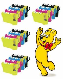 4x Epson T1285 Multipack - kompatibilní pro tiskárny Epson Stylus S22, SX125, SX130, SX230, SX230W, SX235, SX235W, SX420,SX420W, SX425, SX425W, SX430W, SX435W, SX438W, SX440W, SX445W, Stylus Office BX305F, BX305FW, BX305FW Plus