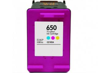 HP 650XL Color CZ102AE - kompatibilní pro HP DeskJet Ink Advantage 1515, 2515, 2545, 2546, 2645, 3515, 3545, 4515, 4645