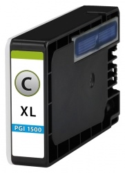 RájNáplní CANON PGI-1500XLC - kompatibilní náplň pro tiskárny Canon MAXIFY MB2050, MB2150, MB2155, MB2350, MB2750, MB2755