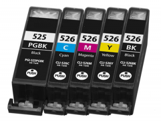 RájNáplní Multipack Canon PGI-525 a CLI-526 - kompatibilní