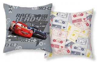 DETEXPOL Povlak na polštářek Cars Race Ready micro  Polyester, 40/40 cm