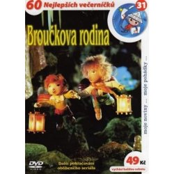 DVD Broučkova rodina (BROUČEK je už sám dospělý, ženatý a má početnou rodinu...)