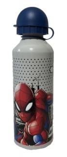 EUROSWAN ALU láhev Spiderman grey  Hliník, Plast, 500 ml